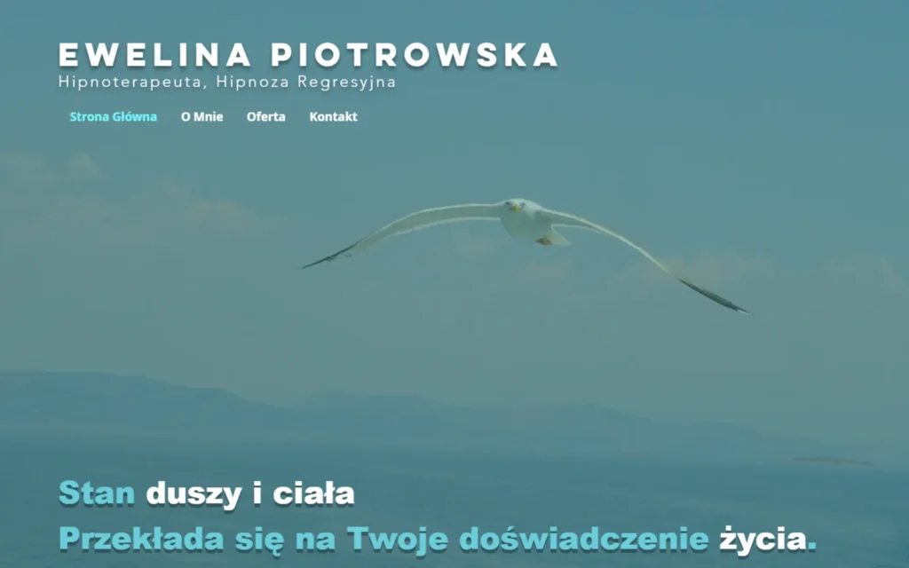 Strona Cristal Session — Ewelina Piotrowska