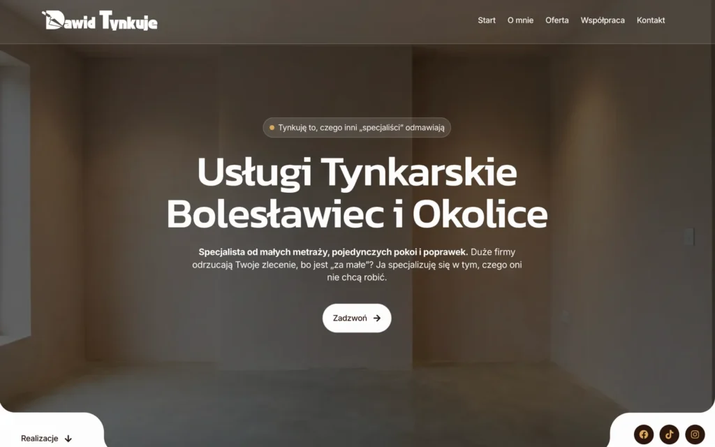 Strona Dawid Tynkuje