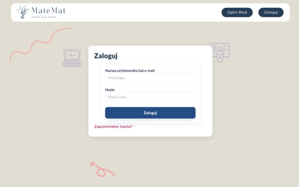 Panel: grafik lektorów i rezerwacje sal