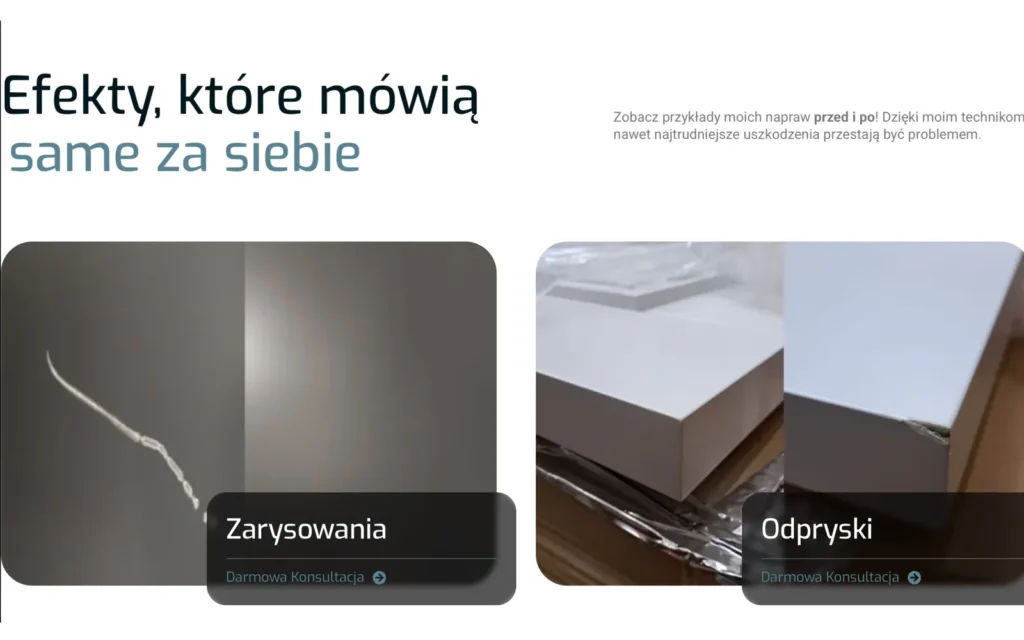 Realizacje: przed i po